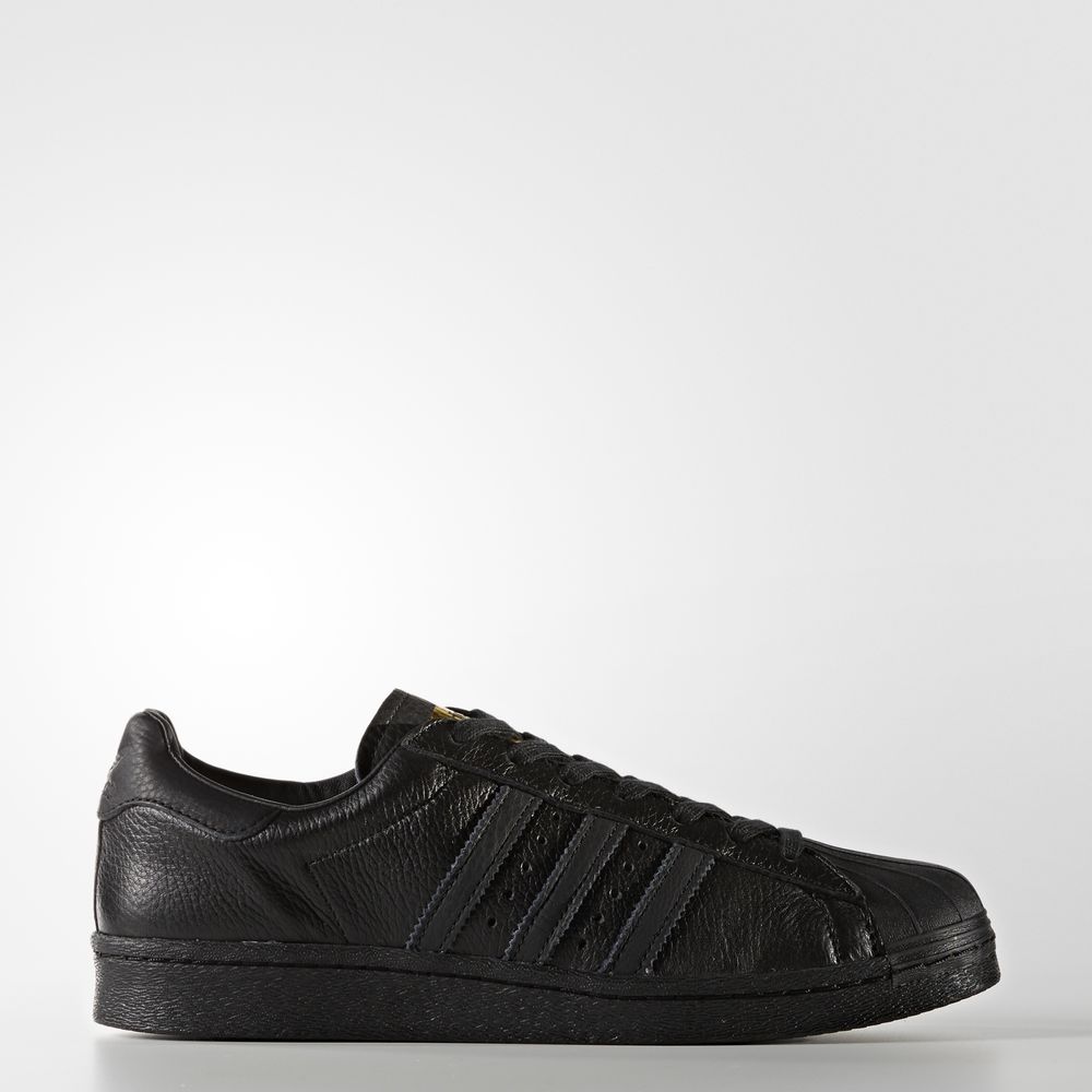 Adidas Superstar Boost - Originals γυναικεια - Μαυρα/Χρυσο Χρωμα Μεταλλικός,Μέγεθος: EU 36 – 54 2/3